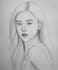 sketch your face with pencil