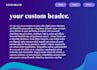 develope a responsive static website using HTML CSS js