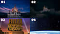 create universal ,20th century fox, paramount, disney intro with your title