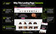 design high converting shopify landing page for cro