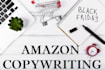do amazon product description copywriting, listing creation