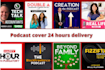 design artistic podcast cover and logo for itunes