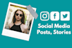 design instagram post, templates, flyers, logo in canva