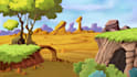 draw background illustration,2d layout colouring