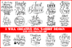 create unique svg dxf eps cricut t shirt design
