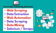 do website scraping, data mining and create webcrawler