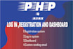 make login, registration system using PHP and ajax