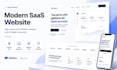 build a modern saas webflow website