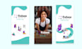 make an animated gif or splash screen for web or mobile app
