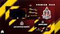 provide twitch logo,twitch overlay, panel, alerts