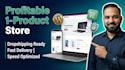 build a profitable one product woocommerce dropshipping store