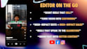 edit tiktoks, reels and youtube shorts