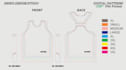 make jerseys patterns according to your size chart