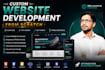 create custom website from scratch