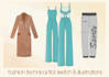 do fashion illustrations technical flat drawings