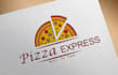 create fruit, juice bar,  pizza, drink, restaurant,  logo