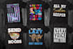 do trendy custom typography t shirt design