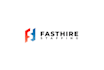 design business and consulting logo with creative thinking