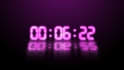 create animated countdown timer video up to anytime