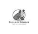 create a kind looking bulldog logo