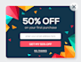 make beautiful website popup forms for any type of website