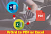pdf conversion in 12 hours