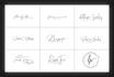 design handwriting, scripted, cursive, signature, handwritten logo