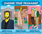 into the simpsons yellow cartoon character