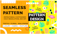 create unique seamless pattern design for printing fabric