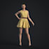 create 3d garment, animation in clo3d, marvelous designer