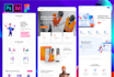 do web ui ux design and ui landing page by PSD xd figma