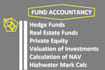 do fund accounting nav calc, investors reporting