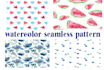 create amazing textile,fabric,watercolor seamless print repeat pattern