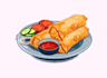 draw food and drink illustration