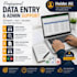 data entry and book keeping