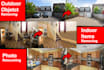 replace sky grass and edit remove objects from real estate photo