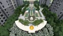 design and render 3d landscape modern backyard garden swimming pool patio