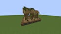 build a rustic style house in minecraft