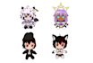 draw any character as a fumo