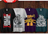 make attractive and creative t shirt design in 24 hours