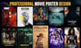 design a beautiful movie flyer, poster or brochure