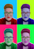 make andy warhol pop art from your photos