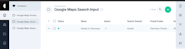 extract information from google maps,gmb