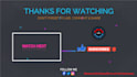 do logo animation, youtube intro and outro video