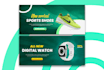 create web banner design, web slider, header, google display banner ads design
