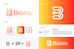 design startup crypto security technology logo