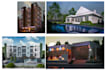 real estate 3d home,bed room,living interior exterior rendering house,office
