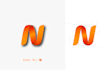 do creative and minimalist single font logo design in 24 hrs