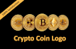 do coin design or crypto coin logo with demos