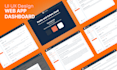 do dashboard design, web app, CRM and saas design in figma
